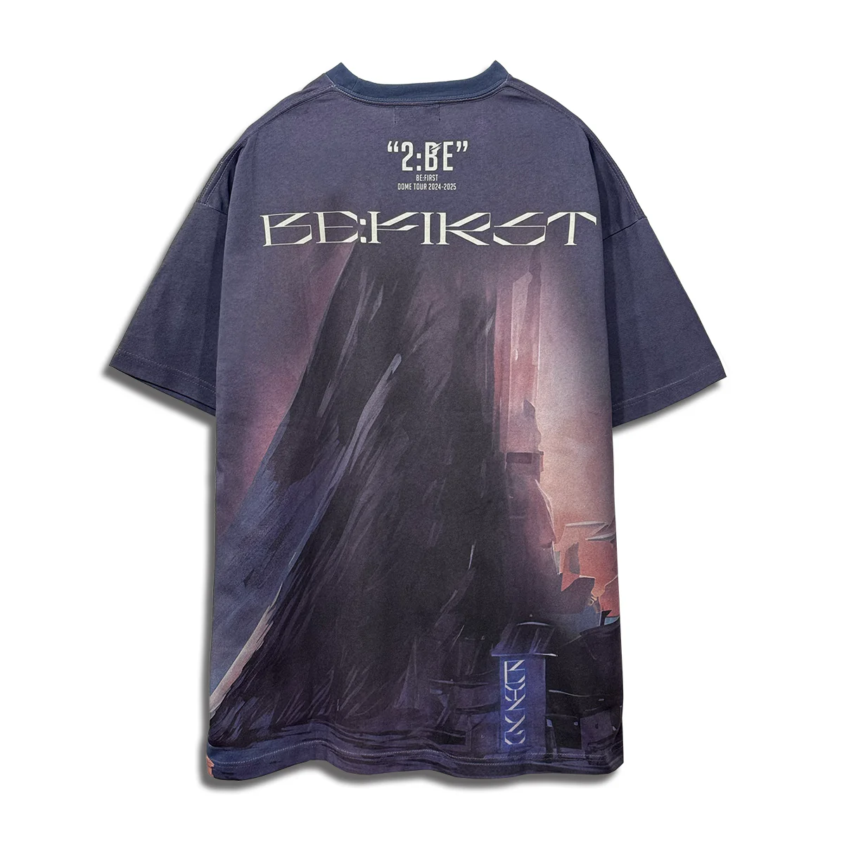2:BE BE:FIRST DOME TOUR Tシャツ GY - Image 2