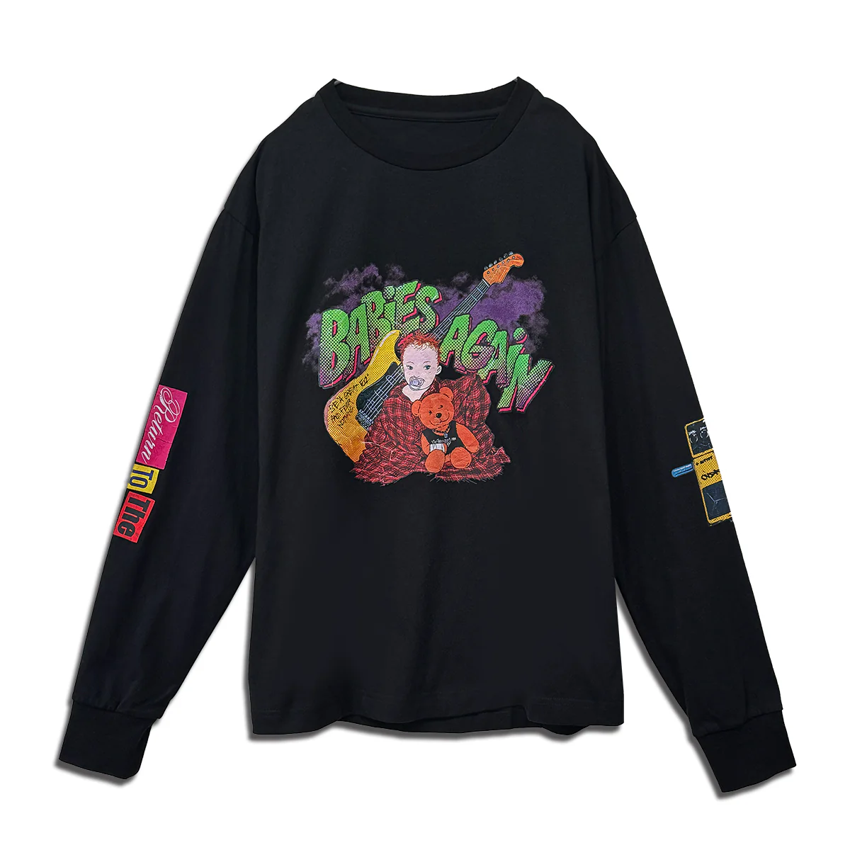 “BABiES AGAiN” Long-Sleeved T-Shirt