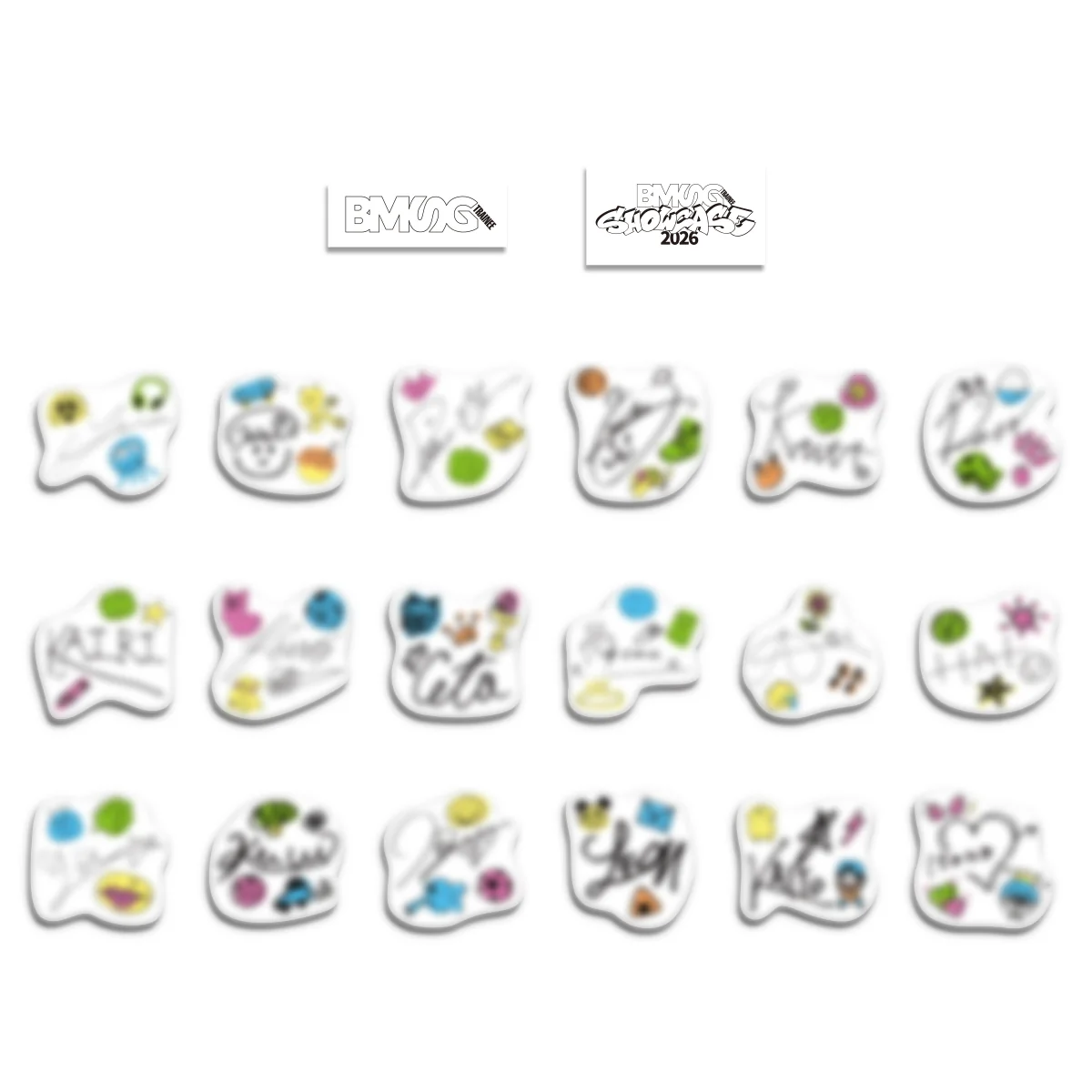 [BMSG TRAINEE SHOWCASE 2026] ステッカーセット