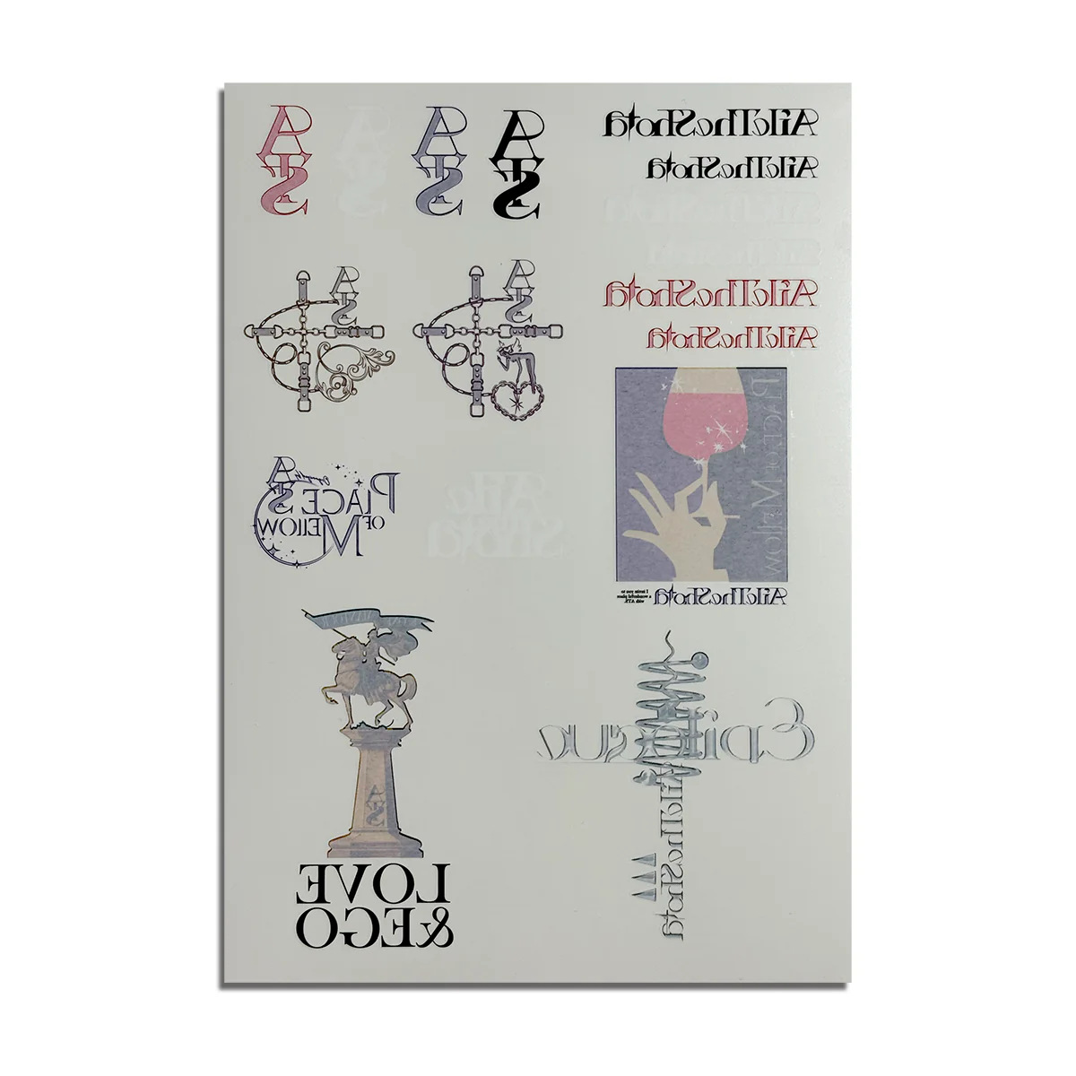"Dialogue"  Tattoo Sticker
