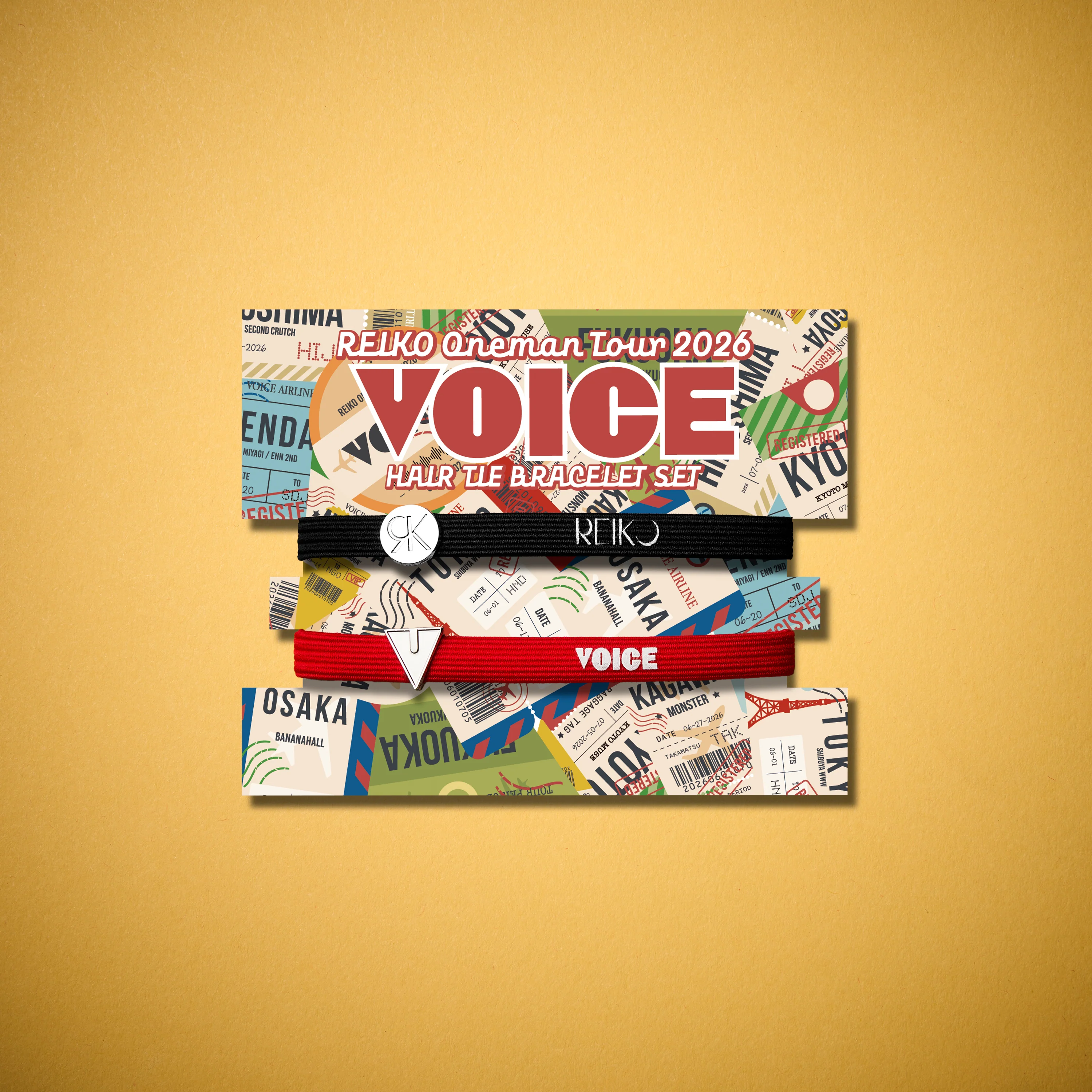 Hair Tie Bracelet Set “VOICE”【2026年5月19日(火)より順次発送予定】