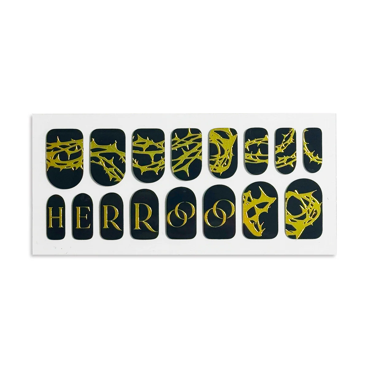 "HERO" Nail Stickers