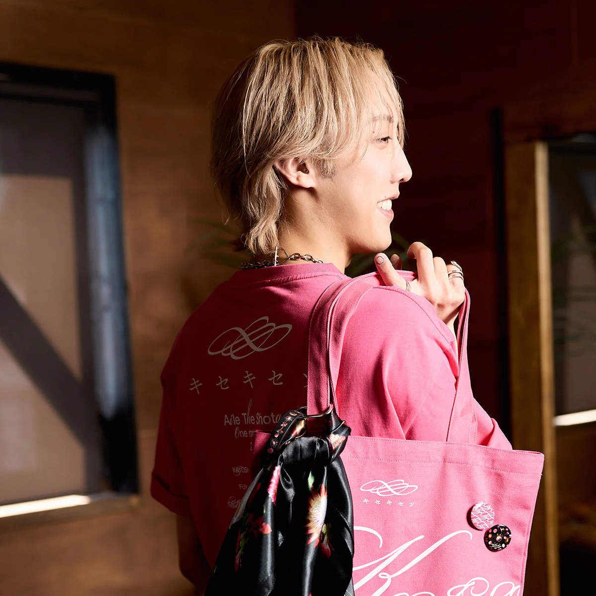 “キセキセツ“ Over Tshirts PINK - Image 12