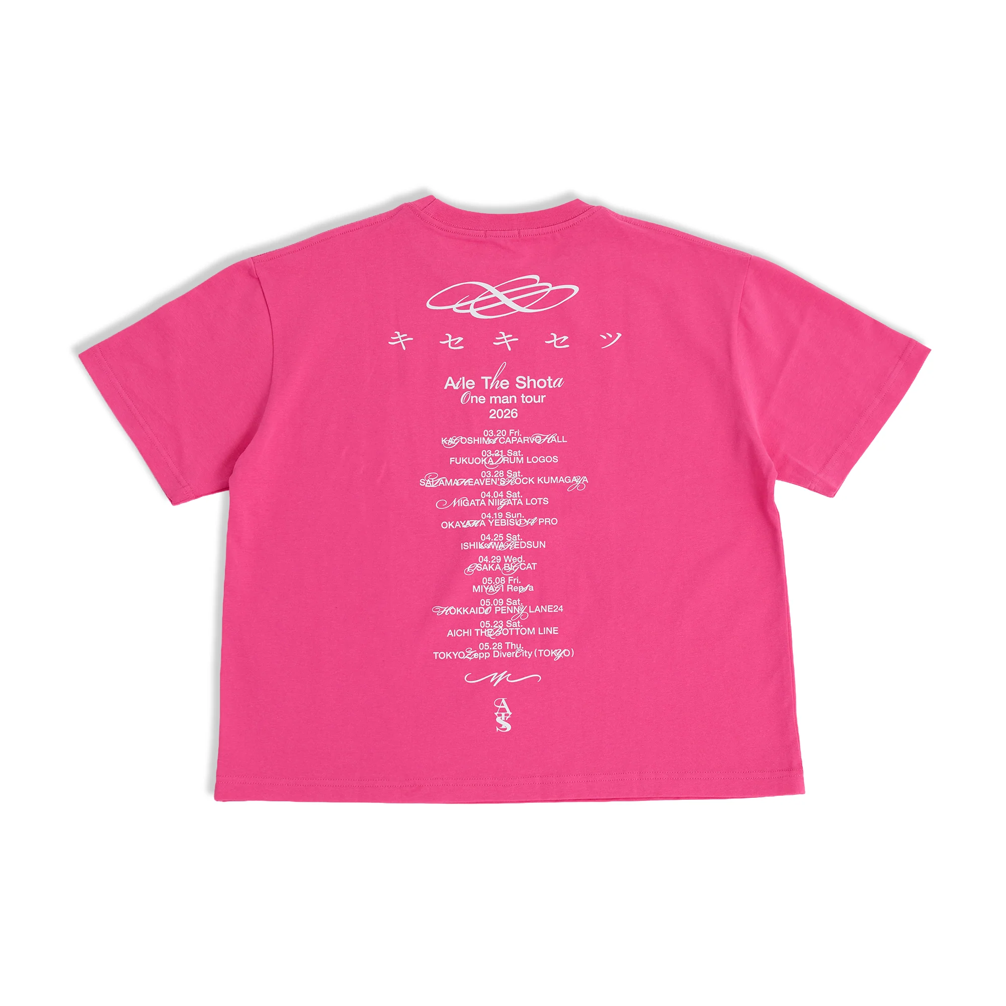 “キセキセツ“ Over Tshirts PINK - Image 2