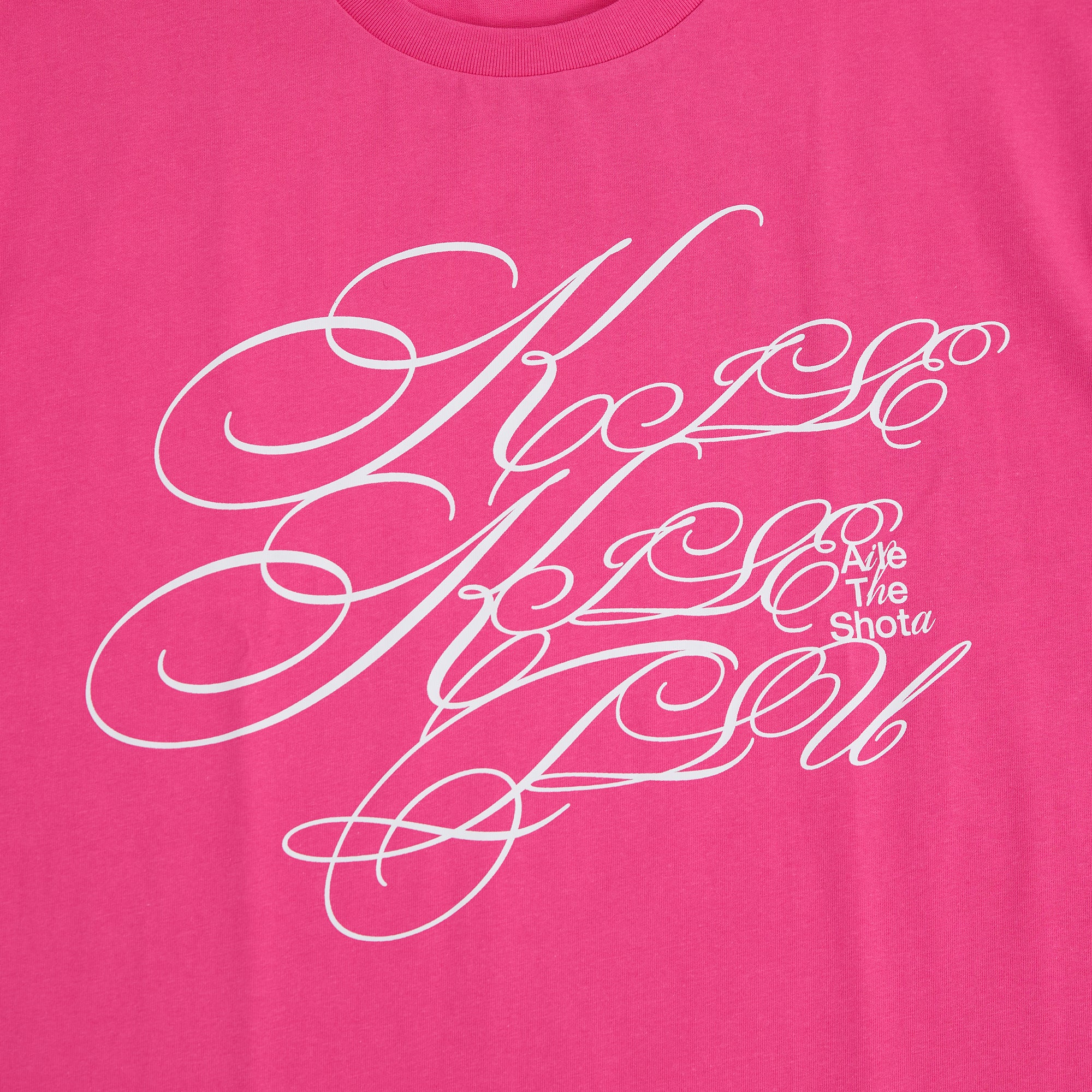 “キセキセツ“ Over Tshirts PINK - Image 4