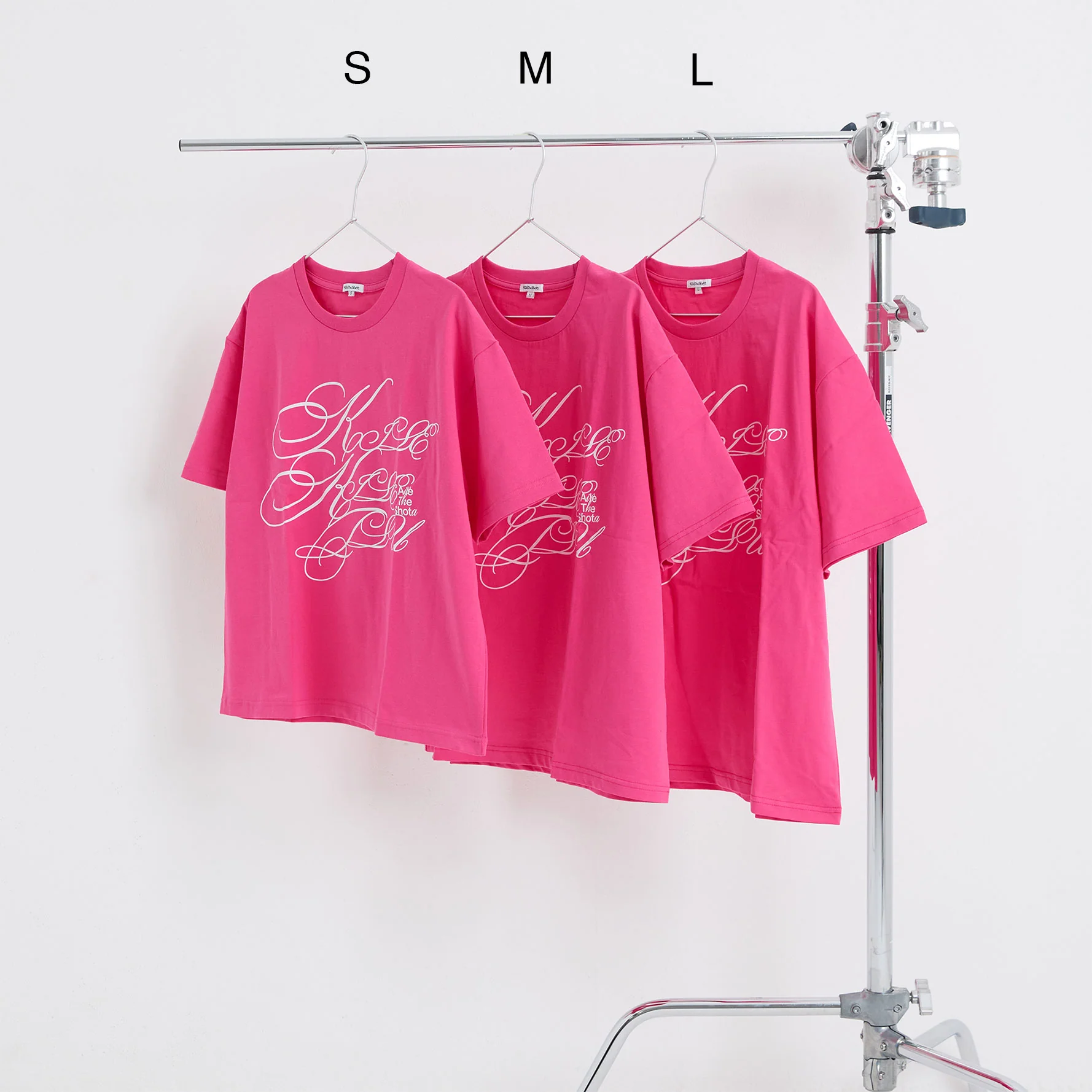 “キセキセツ“ Over Tshirts PINK - Image 6
