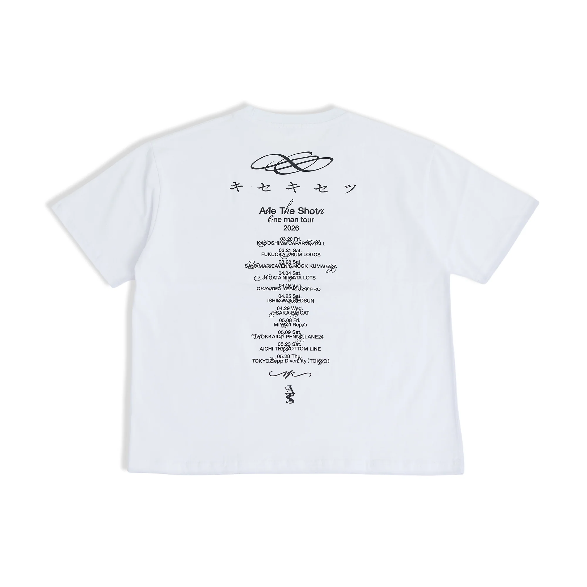 “キセキセツ“ Over Tshirts WH - Image 2