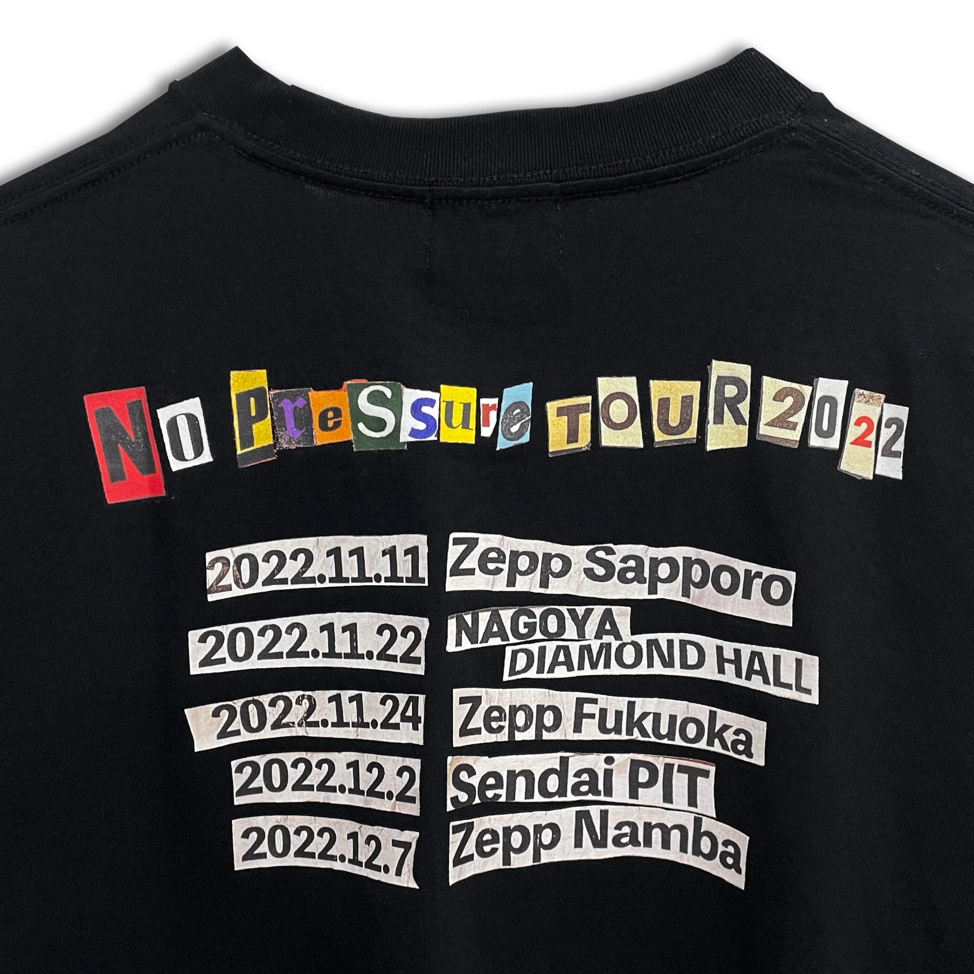 "No Pressure TOUR 2022" T-Shirt - Image 4
