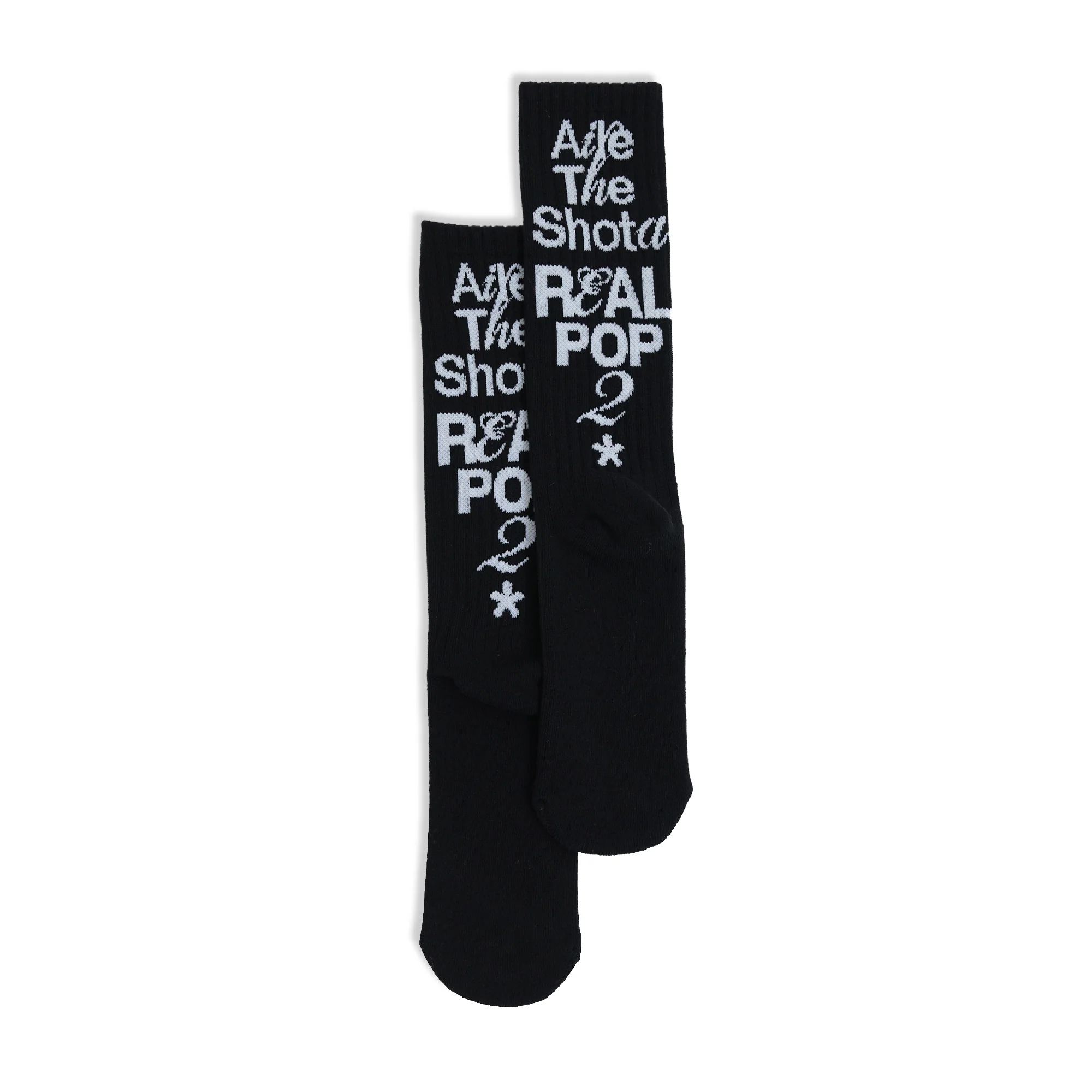 “REAL POP2” Socks BK