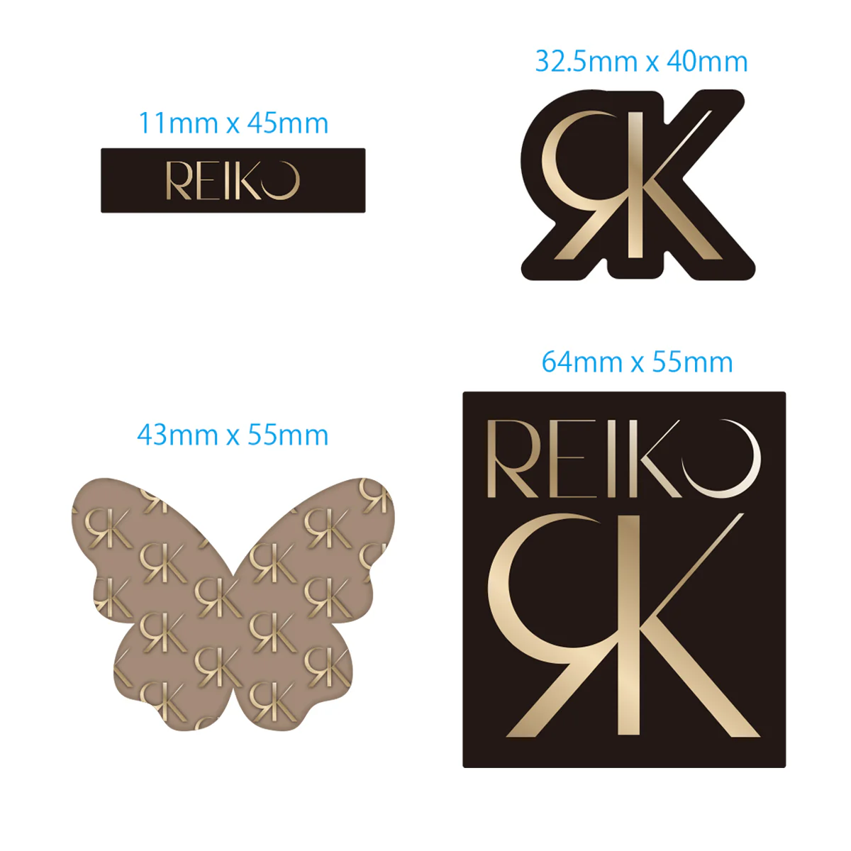 REIKO Logo Stickers - Image 2