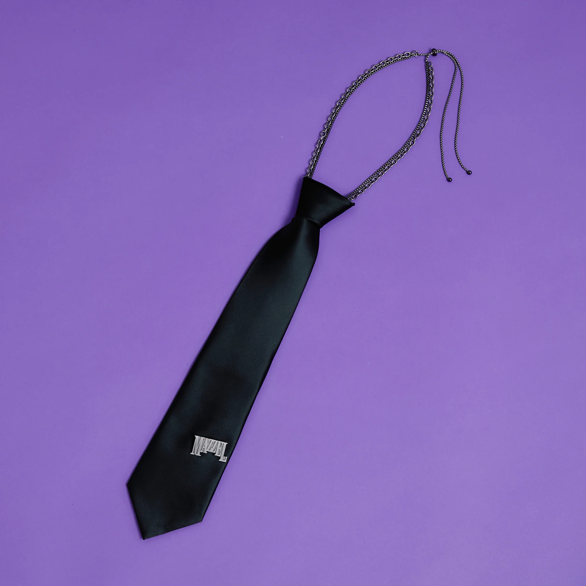 [Shall we hit the Banquet?] ネクタイネックレス BLACK