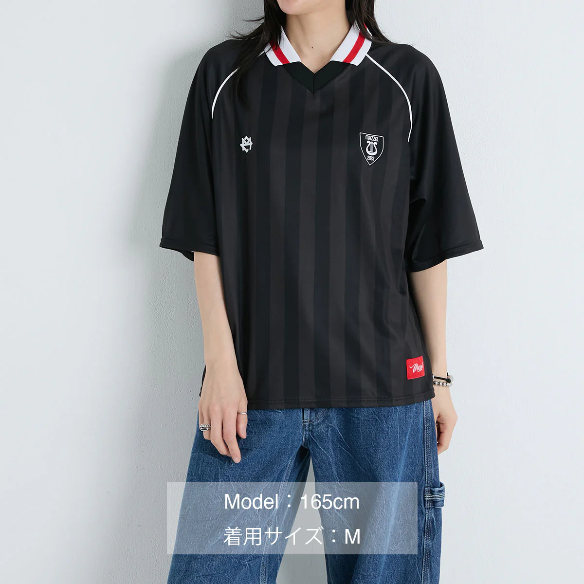 [Shall we hit the Banquet?] MAZZELサッカーシャツ - Image 9