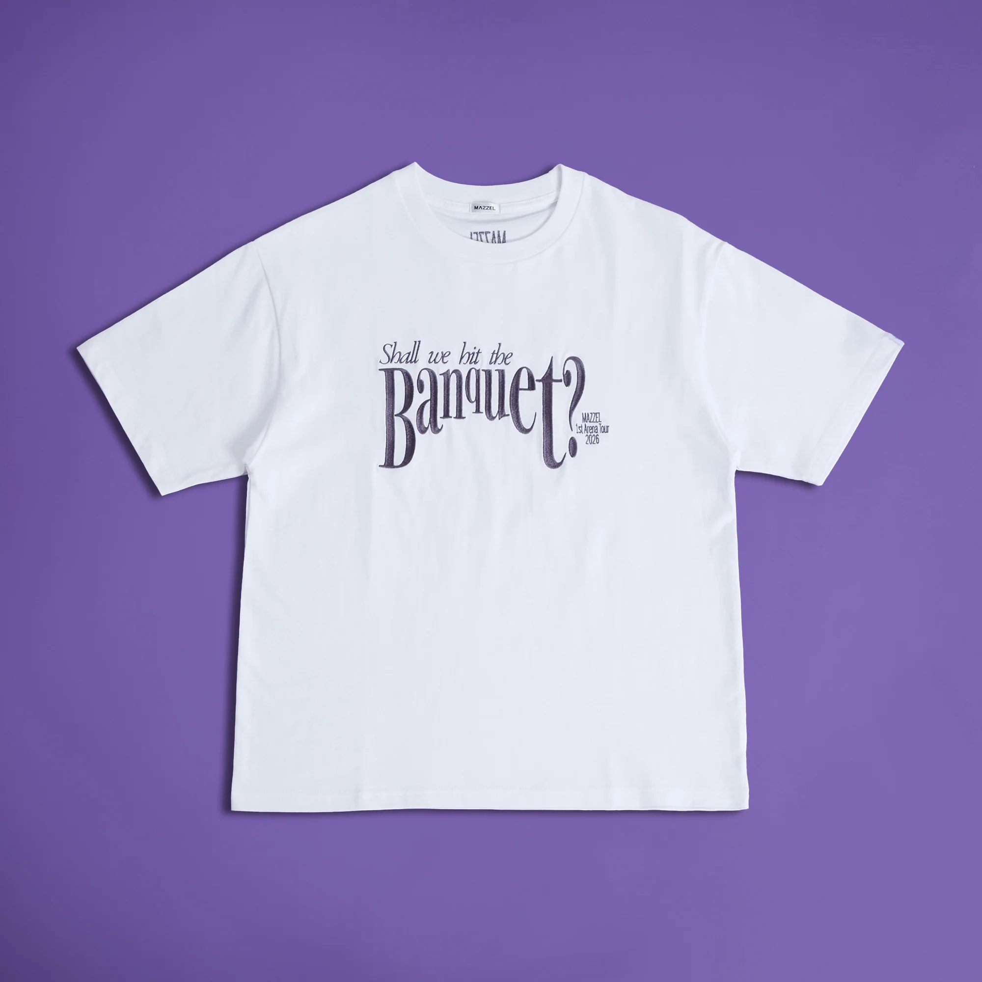 [Shall we hit the Banquet?] Tシャツ WHITE